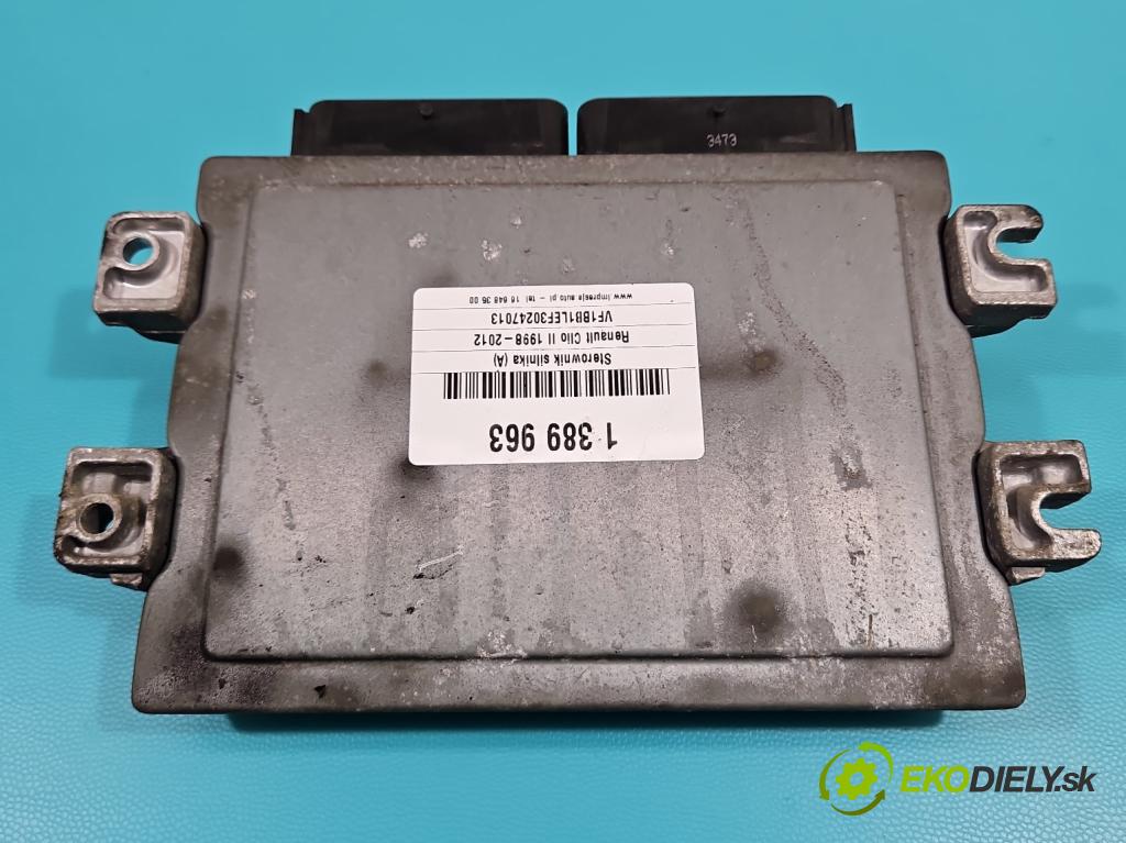 Renault Clio II 1998-2012 1.4 16V 98 hp manual 72 kW 1390 cm3 5- řídící jednotka motoru 8200326741