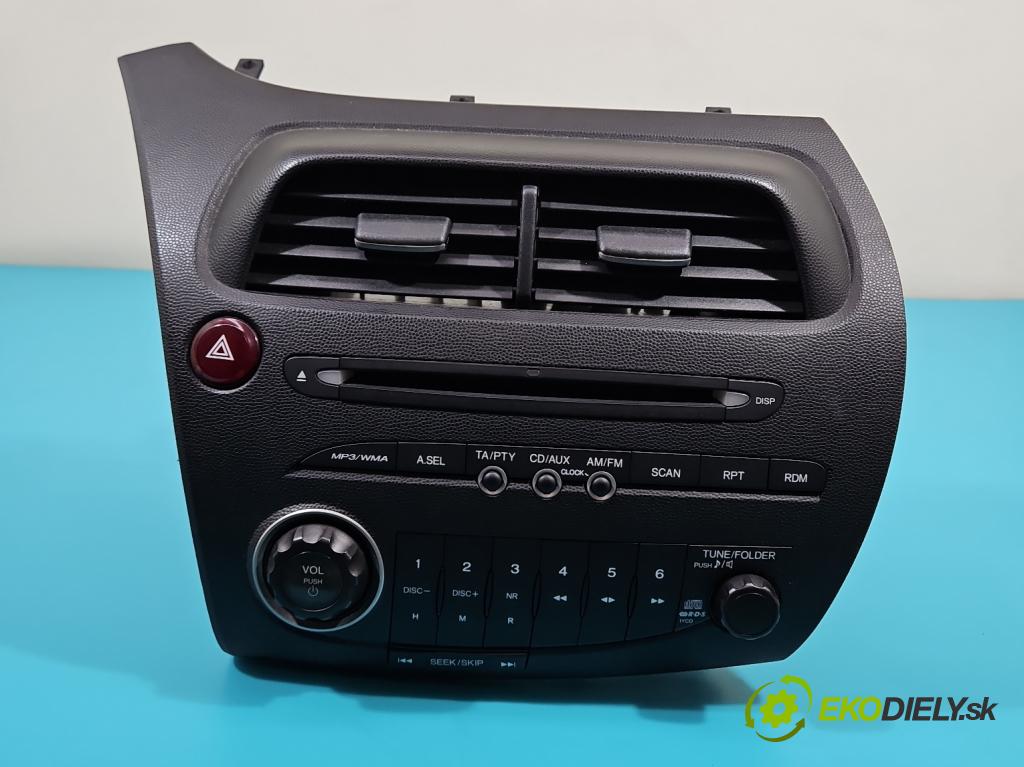 Honda Civic VIII 2006-2011 2.2 140 HP manual 103 kW 2204 cm3 5- Radio originál 39100-SMG-G016-M1