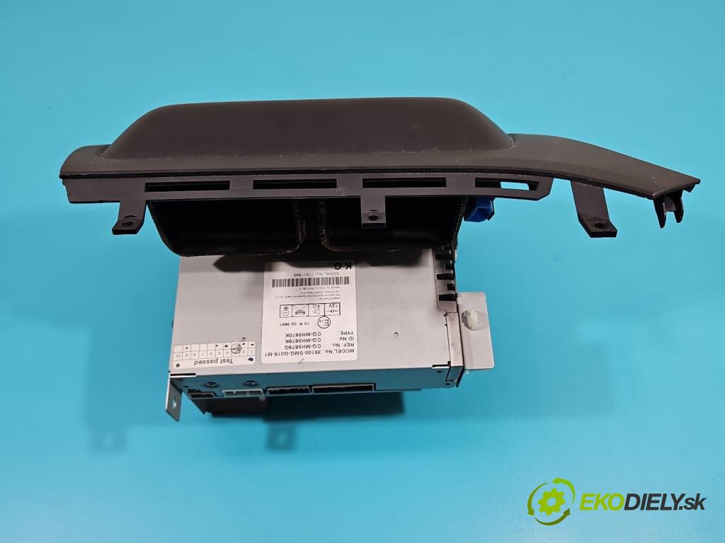 Honda Civic VIII 2006-2011 2.2 140 HP manual 103 kW 2204 cm3 5- Radio originál 39100-SMG-G016-M1
