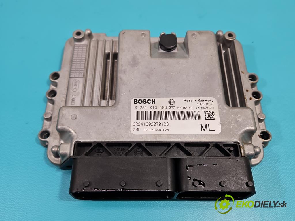 Honda Civic VIII 2006-2011 2.2 140 hp manual 103 kW 2204 cm3 5- řídící jednotka motoru 0281013406