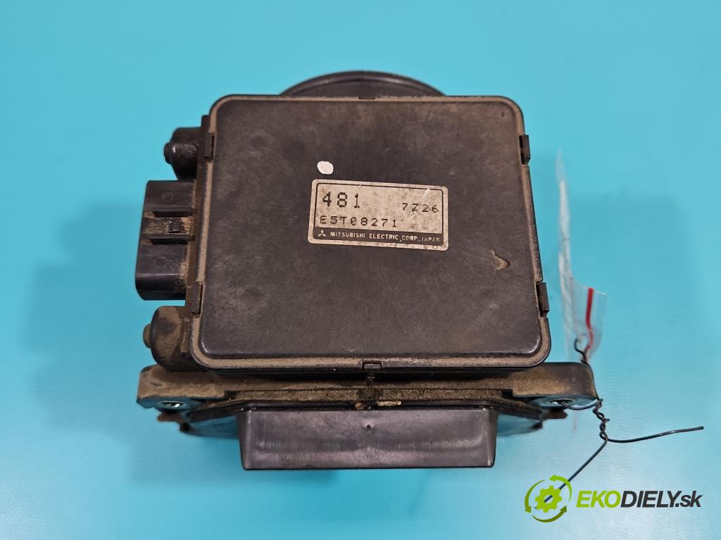 Mitsubishi Galant VIII 1993-2003 2.0 16v 136 HP manual 100 kW 1997 cm3 5- průtokoměr: E5T08271 (Váhy vzduchu)