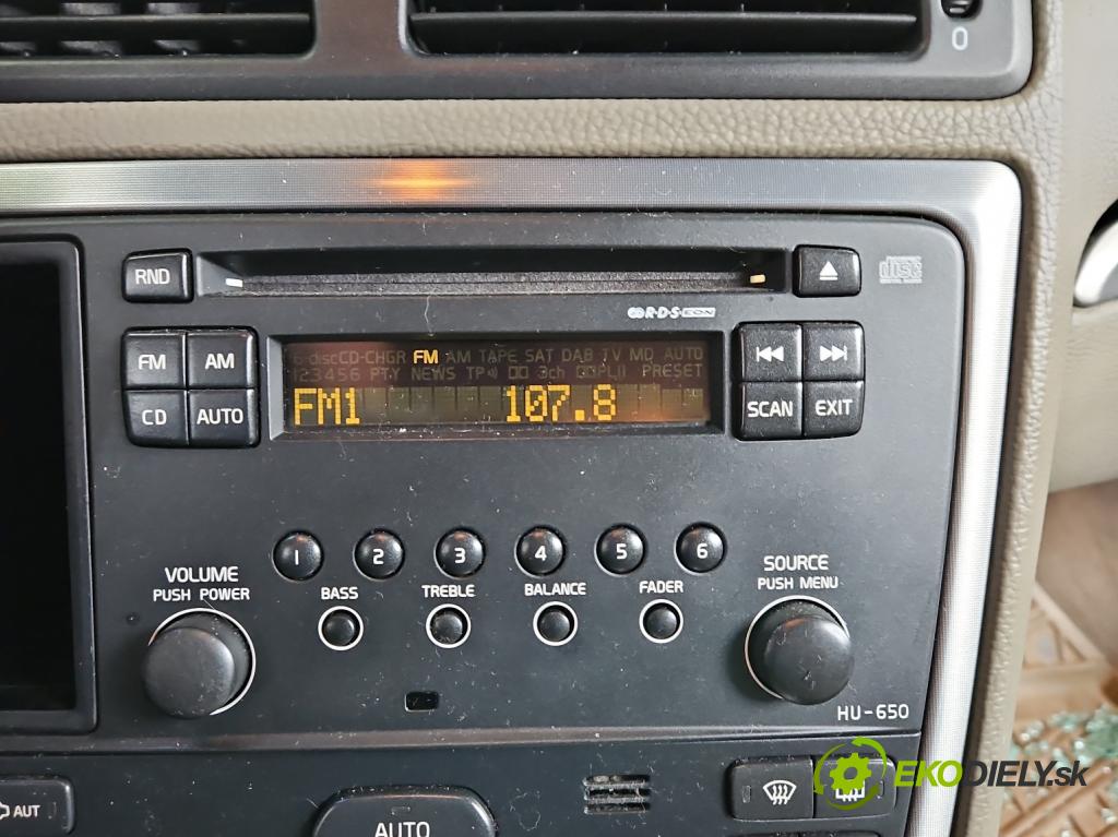 Volvo S60 I 2000-2010 2.4 D5 185 HP manual 136 kW 2400 cm3 4- Radio originál 30797204