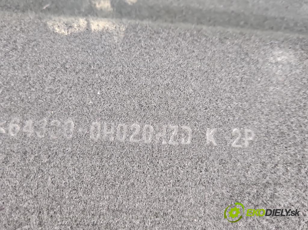 Peugeot 107 1.0 68 HP manual 50 kW 998 cm3 3- zadná  (Pláta zadné)