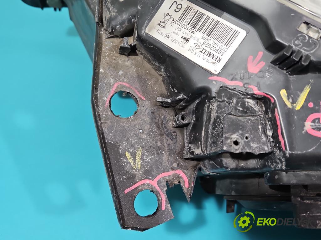 Renault Scenic III 2009-2016 1.5 dci 110 HP manual 81 kW 1461 cm3 5- Reflektor: pravý (Pravé)