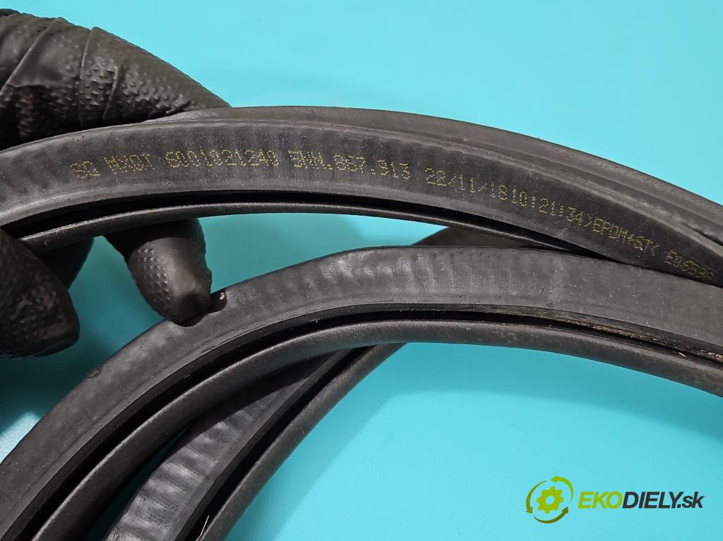 Vw Tiguan II 2016-2024 1.5 TSI 150 hp automatic 110 kW 1498 cm3 5- Těsnění: dveře zadní levé  (Ostatní)