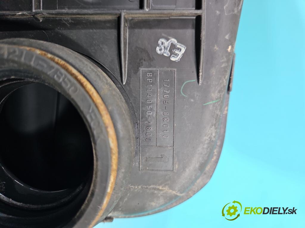 Peugeot 107 1.0 68 hp manual 50 kW 998 cm3 3- obal filtra vzduchu 17705-0Q010 (Kryty filtrů)