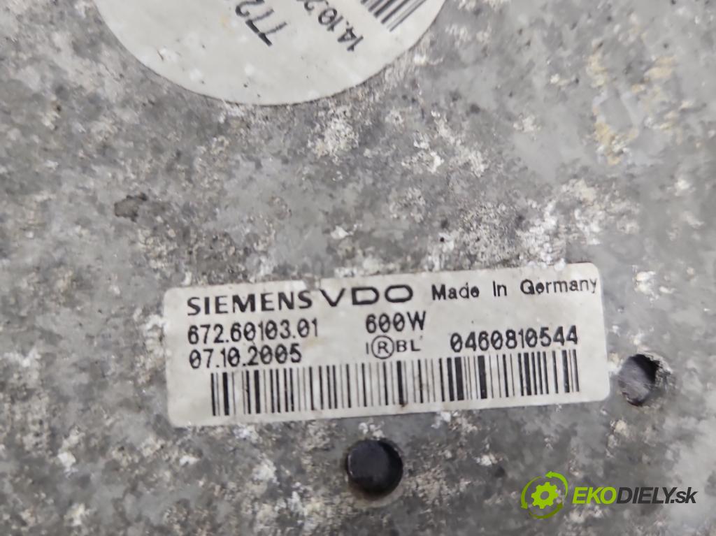 Mercedes S W221 2005-2013 5.5 V8 387KM automatic 285 kW 5462 cm3 4- Ventilátor chladiča A2215000793