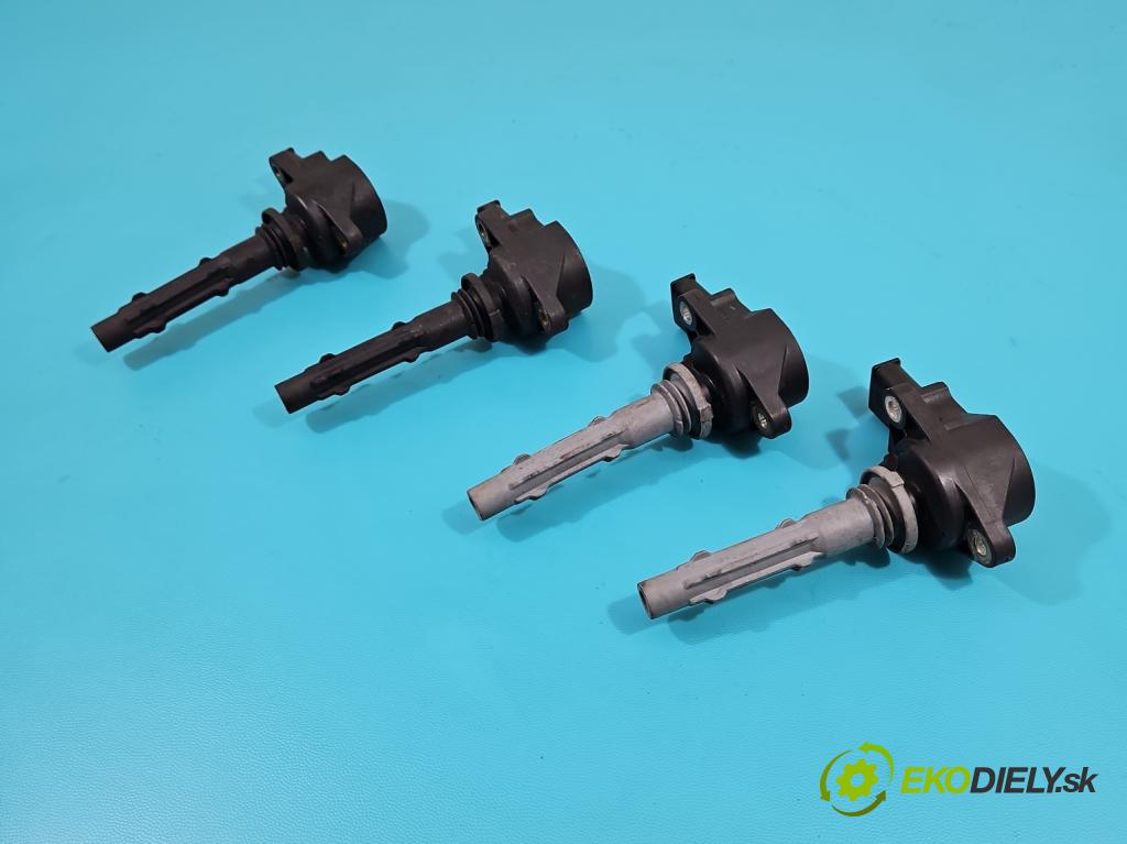 Mercedes S W221 2005-2013 5.5 V8 387KM automatic 285 kW 5462 cm3 4- cievka zapaľovacia A0001501980 (Zapaľovacie cievky, moduly)