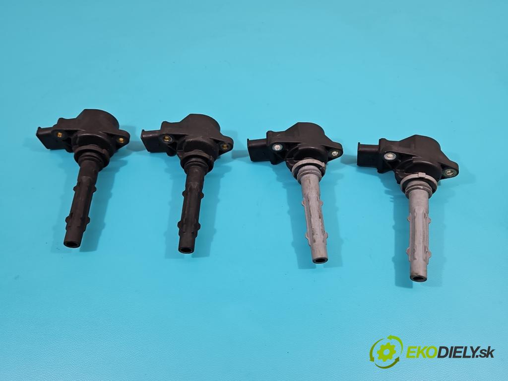 Mercedes S W221 2005-2013 5.5 V8 387KM automatic 285 kW 5462 cm3 4- cievka zapaľovacia A0001501980 (Zapaľovacie cievky, moduly)