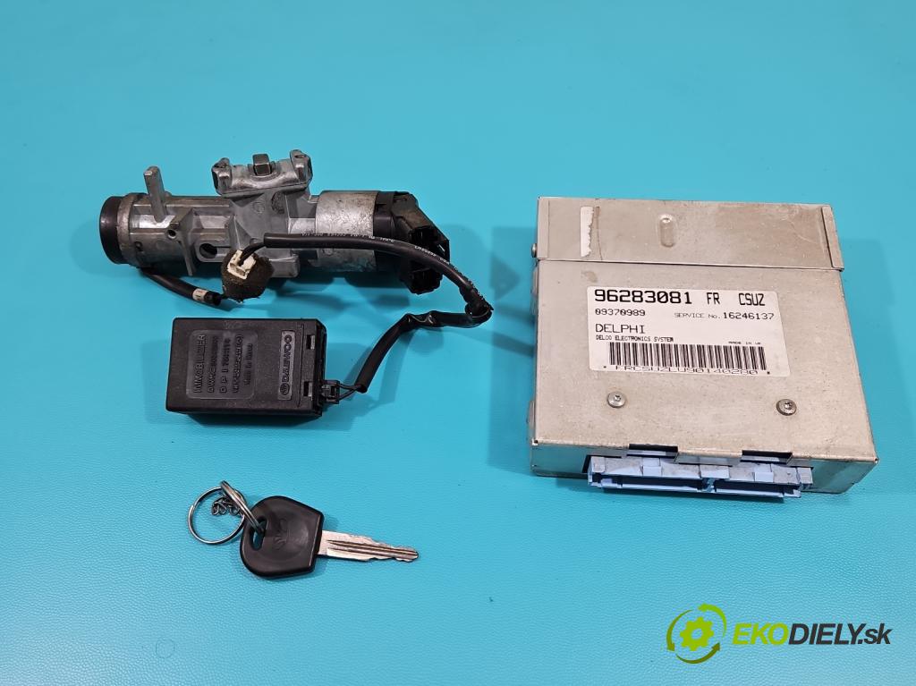 Daewoo Lanos 1.5 16V 99 hp manual 73 kW 1498 cm3 4- řídící jednotka motoru 96283081