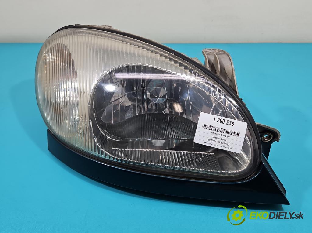 Daewoo Lanos 1.5 16V 99 HP manual 73 kW 1498 cm3 4- Reflektor: pravý (Pravé)