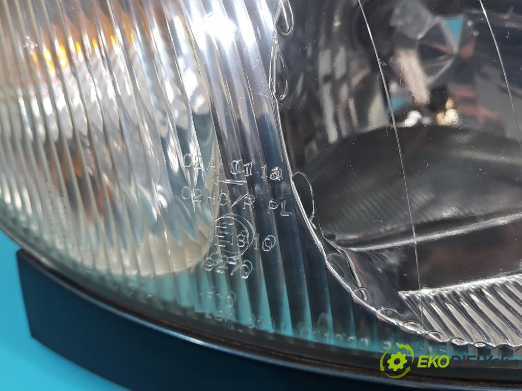 Daewoo Lanos 1.5 16V 99 HP manual 73 kW 1498 cm3 4- Reflektor: pravý (Pravé)