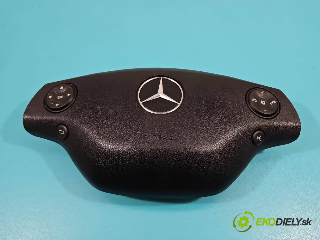 Mercedes S W221 2005-2013 5.5 V8 387KM automatic 285 kW 5462 cm3 4- airbag vzduch: Řidiči: 221860040291 (Airbagy)