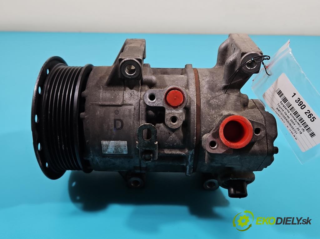 Toyota Verso 2009-2018 2.0 D4D 126 hp manual 93 kW 1998 cm3 5- Kompresor: klíma 447260-1258 (Kompresory)