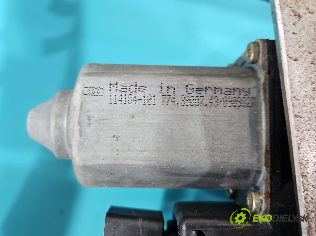 Audi A6 C5 1997-2004 2.4 V6 165 hp manual 121 kW 2393 cm3 4- mechanismus stahování zadní levý 4B0959801B