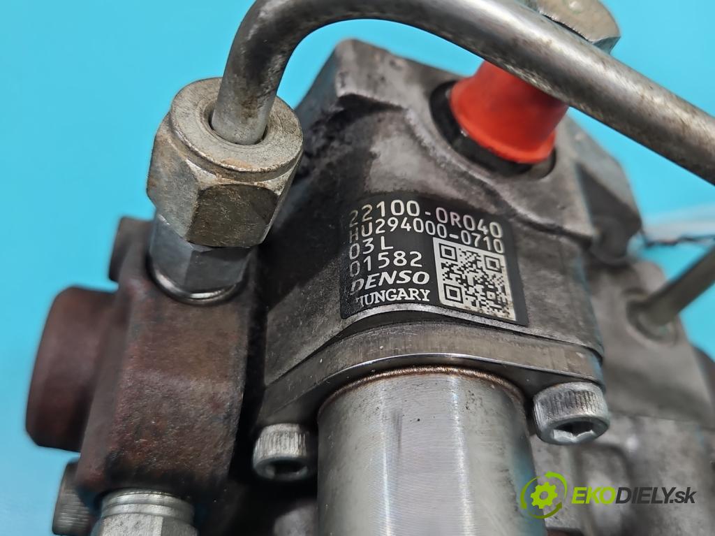Toyota Verso 2009-2018 2.0 D4D 126 HP manual 93 kW 1998 cm3 5- čerpadlo vstrekovacia 22100-0R040 (Vstrekovacie čerpadlo)