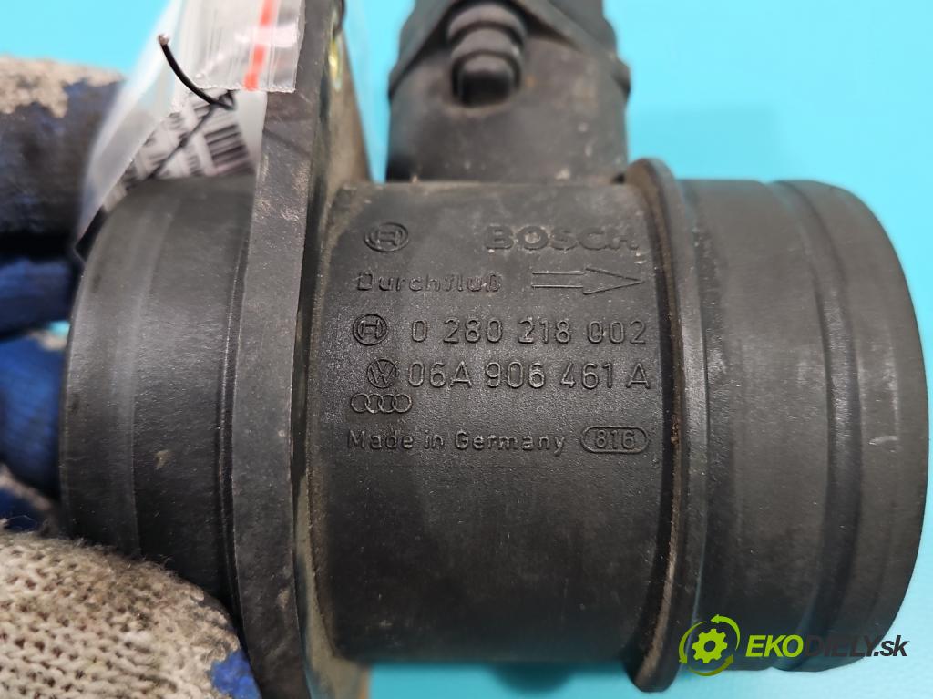 Seat Toledo II 1998-2004 1.8 20V 125 HP manual 92 kW 1781 cm3 4- průtokoměr: 0280218002 (Váhy vzduchu)