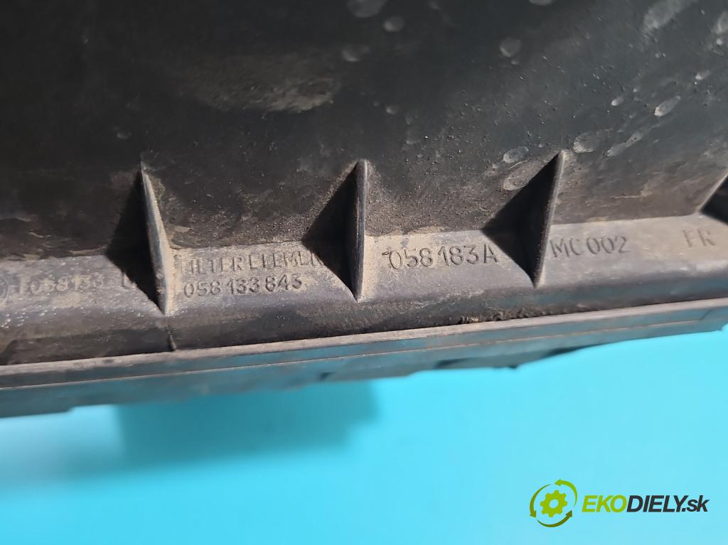 Vw Passat B5 1995-2005 1.8 T 150 HP manual 110 kW 1781 cm3 5- obal filtra vzduchu 058133843 (Obaly filtrov vzduchu)