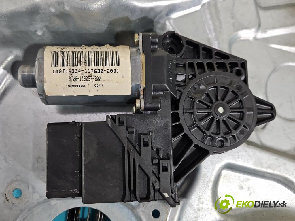 Vw Passat B5 1995-2005 1.8 T 150 hp manual 110 kW 1781 cm3 5- mechanismus stahování zadní levý 3B9839751M