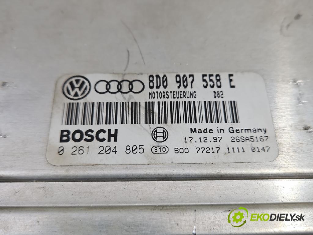 Vw Passat B5 1995-2005 1.8 T 150 hp manual 110 kW 1781 cm3 5- řídící jednotka motoru 8D0907558E