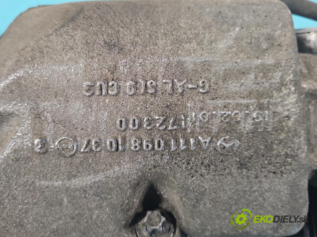 Mercedes C W203 2000-2007 2.0 kompressor 163 hp manual 120 kW 1998 cm3 5- Turbodmychadlo A1110900980 (Turbodúchadla (kompletní))