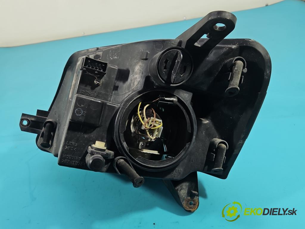 Peugeot Partner I 1996-2008 1.6 hdi 90 HP manual 66,2 kW 1560 cm3 5- Reflektor: pravý  (Pravé)