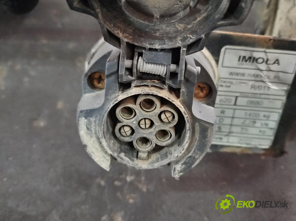 Renault Scenic I 1996-2003 1.9 dti 98 hp manual 72 kW 1870 cm3 5- oko tažné  (Tažná zařízení)