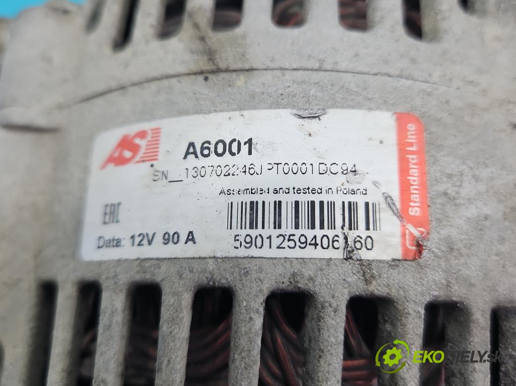 Toyota Yaris I 1999-2005 1.0 vvti 68 HP manual 50 kW 998 cm3 3- Alternator (Alternátory)