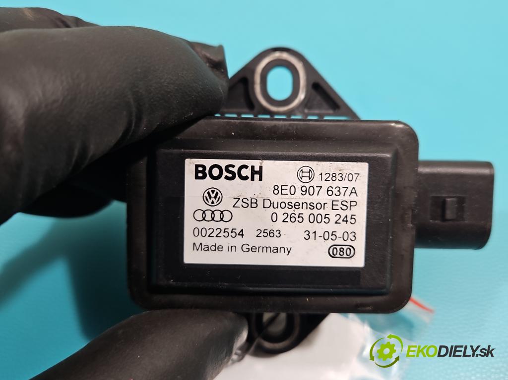 Vw Passat B5 1995-2005 1.9 tdi 131 hp manual 96 kW 1896 cm3 5- snímač ESP 8E0907637A