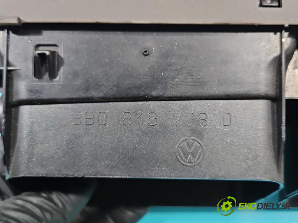 Vw Passat B5 1995-2005 1.9 tdi 131 HP manual 96 kW 1896 cm3 5- Mřížka: kúrenia stredová 3B0819728D (Mriežky kúrenia (fukáre))