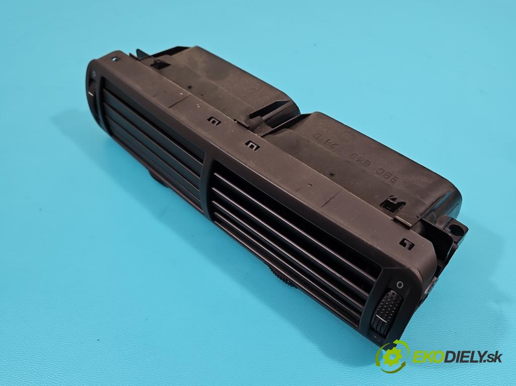 Vw Passat B5 1995-2005 1.9 tdi 131 HP manual 96 kW 1896 cm3 5- Mřížka: kúrenia stredová 3B0819728D (Mriežky kúrenia (fukáre))