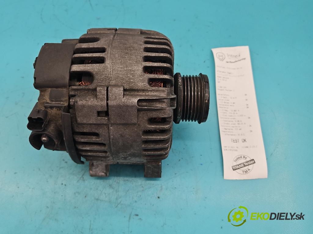 Peugeot Partner I 1996-2008 1.6 hdi 90 HP manual 66,2 kW 1560 cm3 5- Alternator 9646321780 (Alternátory)