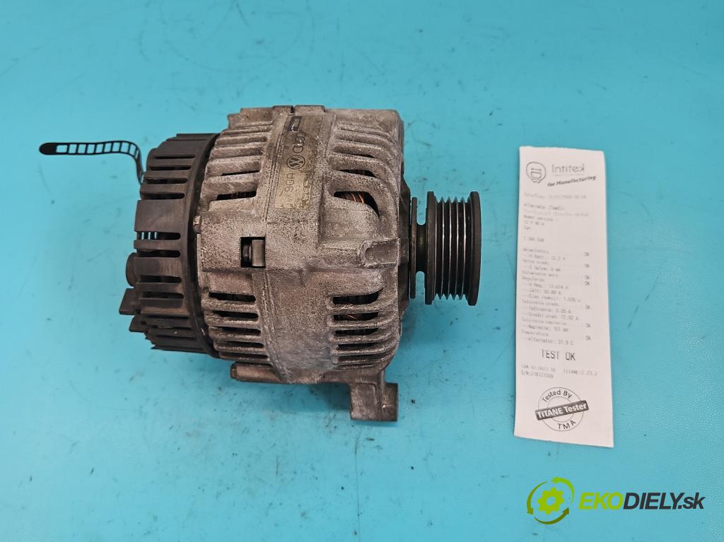 Vw Passat B5 1995-2005 1.8 T 150 HP manual 110 kW 1781 cm3 5- Alternator  (Alternátory)