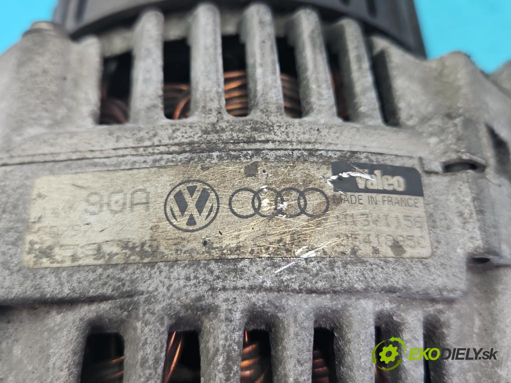 Vw Passat B5 1995-2005 1.8 T 150 HP manual 110 kW 1781 cm3 5- Alternator  (Alternátory)