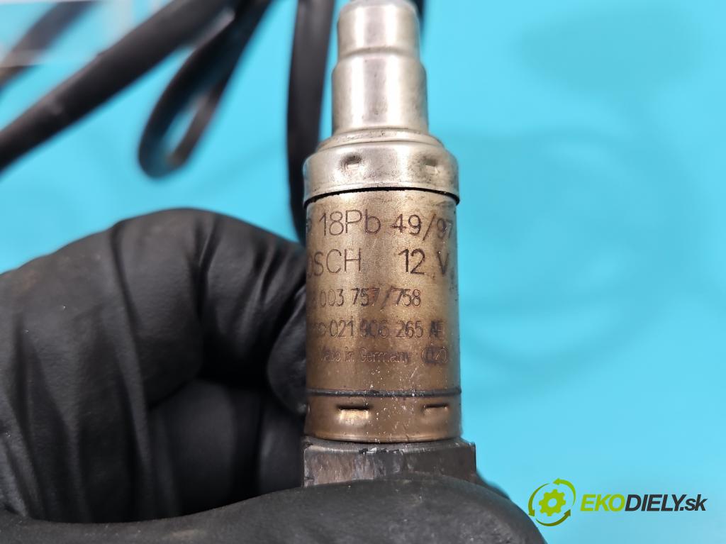 Vw Passat B5 1995-2005 1.8 T 150 HP manual 110 kW 1781 cm3 5- Sonda lambda 0258003757/758 (Lambda sondy)