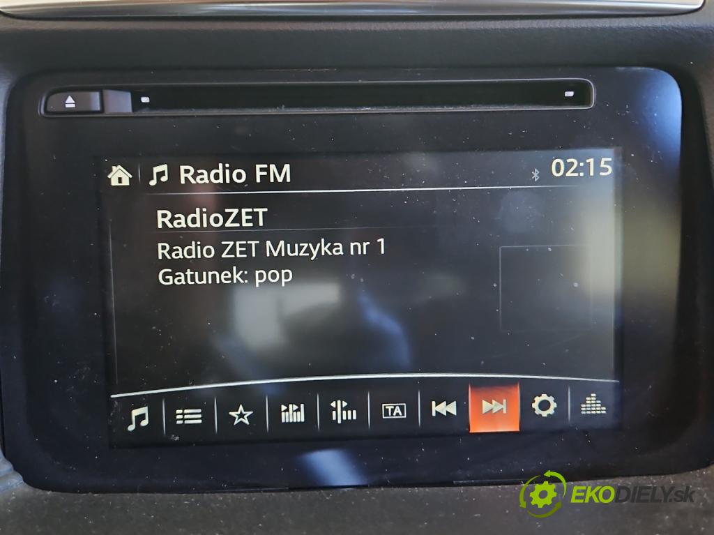 Mazda CX-5 2012-2017 2.2d 175 HP manual 129 kW 2191 cm3 5- Radio originál KA0H-669G0