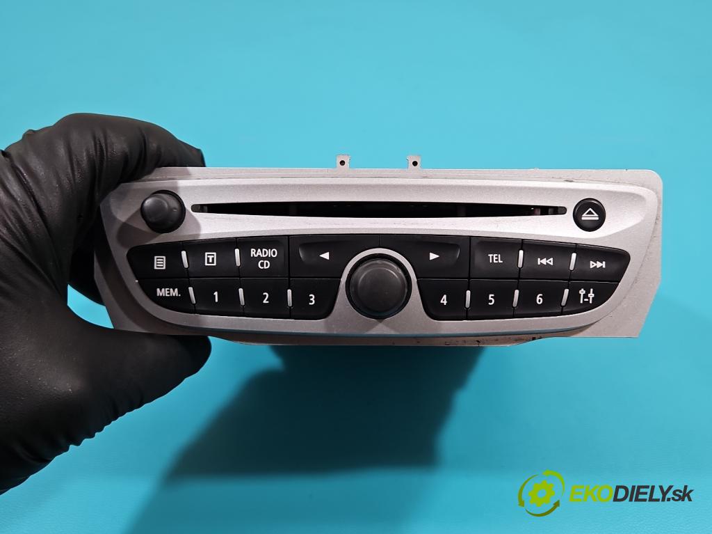 Renault Scenic III 2009-2016 1.5 dci 110 HP manual 81 kW 1461 cm3 5- Radio originál 281157550R