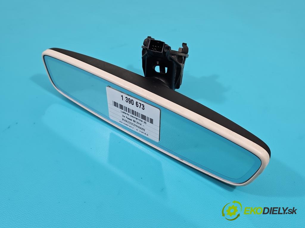 Vw Passat B8 2014 - 2.0 tdi 150 hp automatic 110 kW 1968 cm3 5- zpětné zrcátko vnitřní 3G0857511AF (Světla vnitřní)