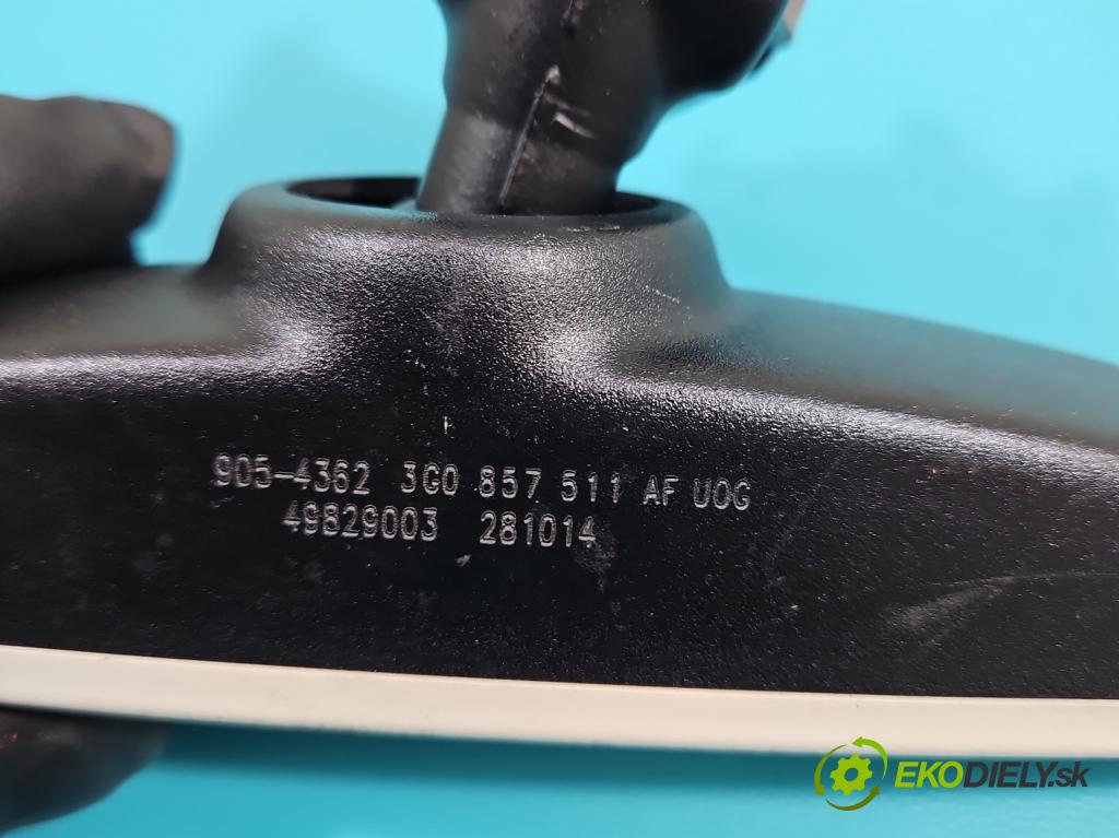 Vw Passat B8 2014 - 2.0 tdi 150 hp automatic 110 kW 1968 cm3 5- zpětné zrcátko vnitřní 3G0857511AF (Světla vnitřní)