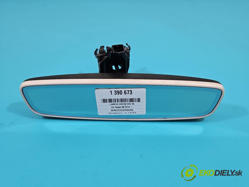 Vw Passat B8 2014 - 2.0 tdi 150 hp automatic 110 kW 1968 cm3 5- zpětné zrcátko vnitřní 3G0857511AF (Světla vnitřní)