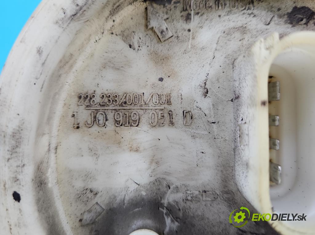 Vw New Beetle 1998-2010 2.0 8V 116 hp manual 85 kW 1984 cm3 3- čerpadlo paliva 1J0919051D