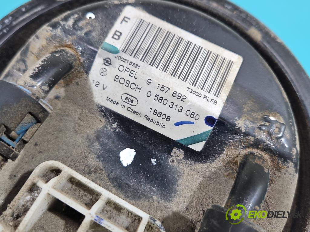 Opel Astra II 1998-2009 1.6 8V 84KM manual 62 kW 1598 cm3 5- čerpadlo paliva 0580313060