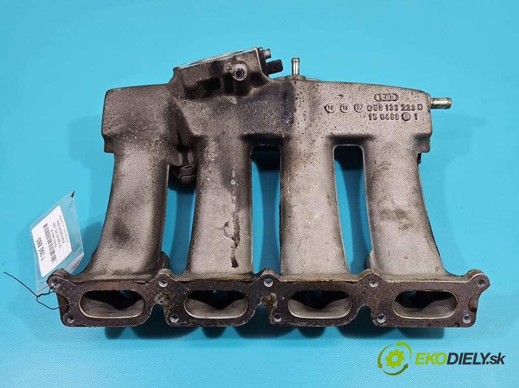 Vw Passat B5 1995-2005 1.8 T 150 HP manual 110 kW 1781 cm3 5- zvod nasávací 058133223D (Sacie potrubia)