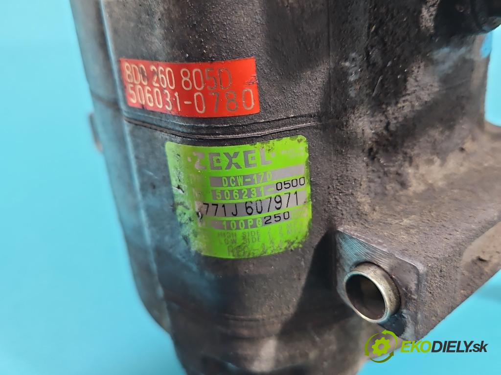 Vw Passat B5 1995-2005 1.8 T 150 hp manual 110 kW 1781 cm3 5- Kompresor: klíma 506231-0500 (Kompresory)