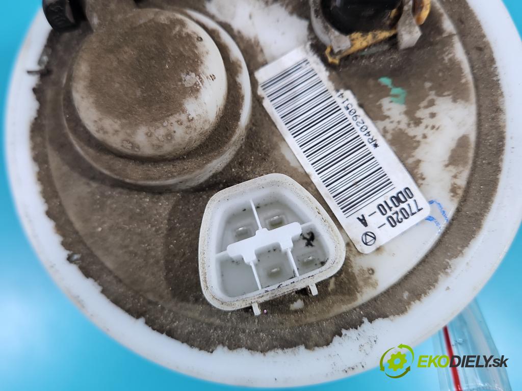 Toyota Yaris I 1999-2005 1.0 vvti 68 HP manual 50 kW 998 cm3 3- čerpadlo palivo 77020-0D010-A