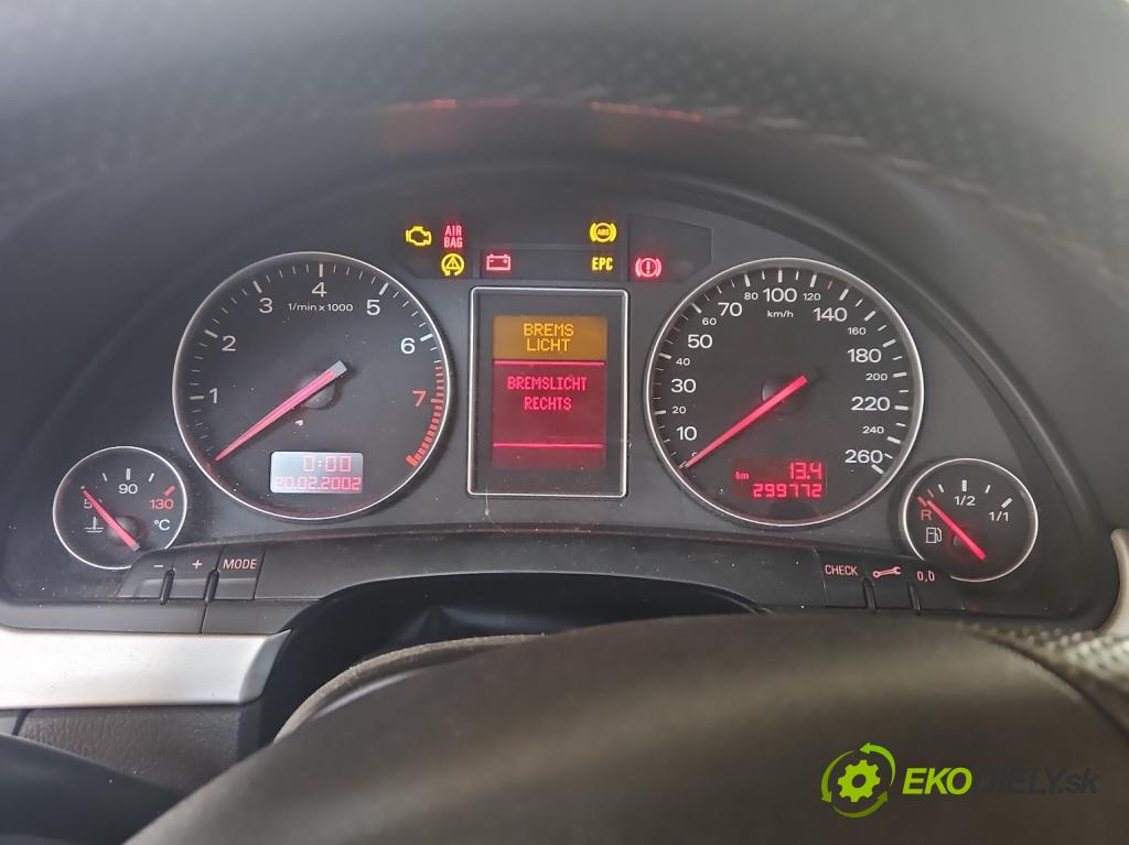 Audi A4 B6 2000-2004 2.0 20V 131 HP manual 96 kW 1984 cm3 5- prístrojovka/ budíky 0263626036 (Prístrojové dosky, displeje)