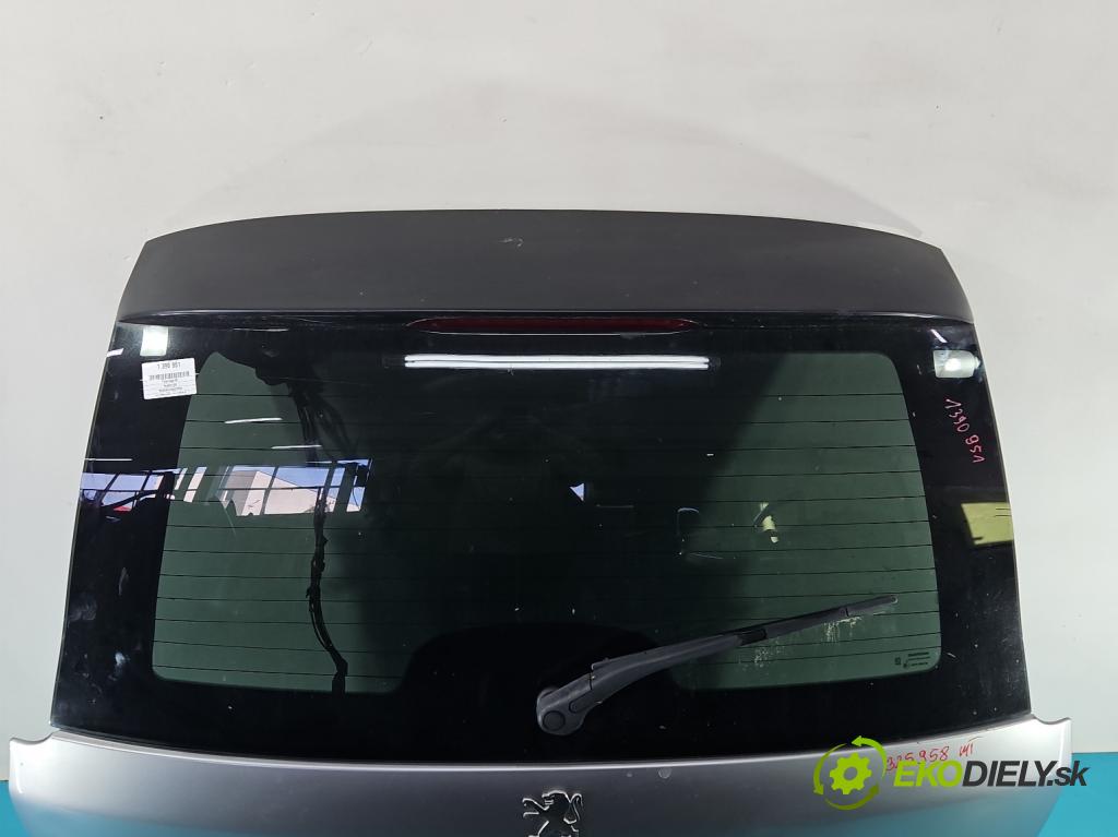 Peugeot 206 1.6 16V 109 hp manual 80 kW 1587 cm3 5- zadní kufrové dveře  (Zadní kapoty)