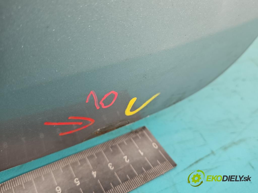 Peugeot 206 1.6 16V 109 hp manual 80 kW 1587 cm3 5- zadní kufrové dveře  (Zadní kapoty)