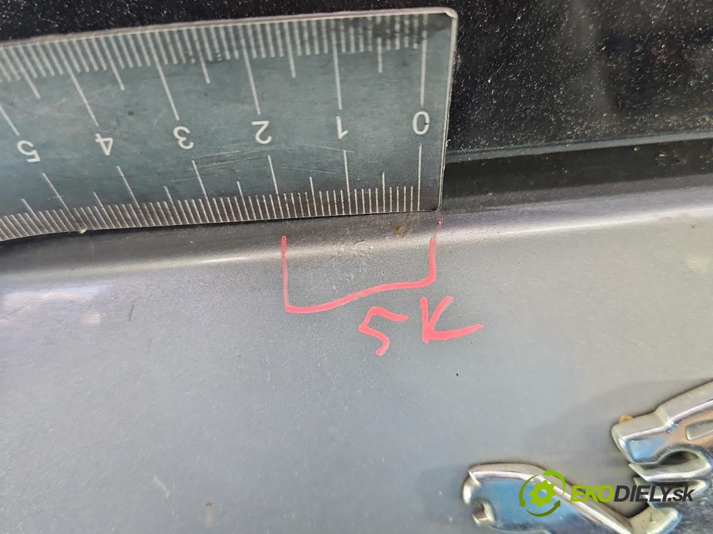 Peugeot 206 1.6 16V 109 hp manual 80 kW 1587 cm3 5- zadní kufrové dveře  (Zadní kapoty)