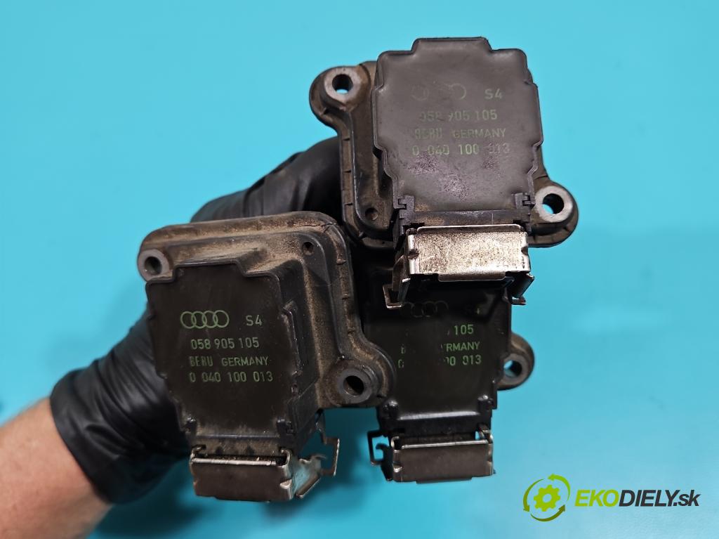 Vw Passat B5 1995-2005 1.8 T 150 HP manual 110 kW 1781 cm3 5- cievka zapaľovacia 0589051005 (Zapaľovacie cievky, moduly)